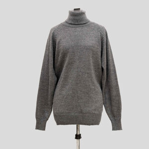 Pull à col roulé, couleur unie - III